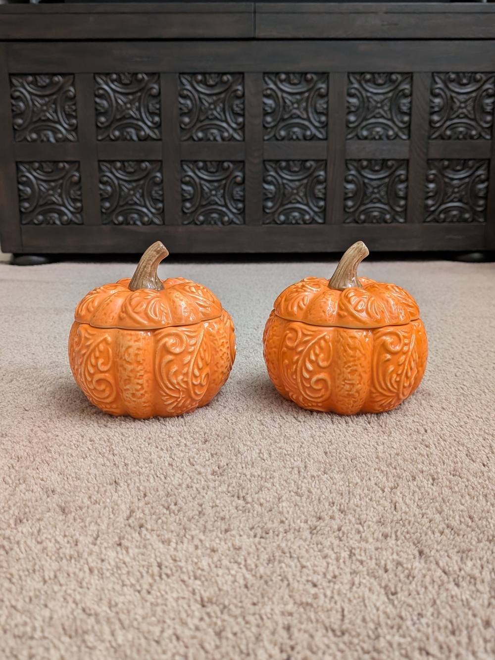 Pumpkin bowls